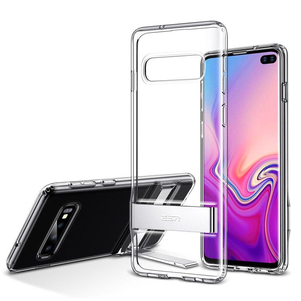 ESR Business Phone Case for Samsung S10 e S10 S10 Plus with Metal Kickstand (Shockproof)