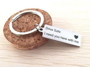 Drive Safe Keychain